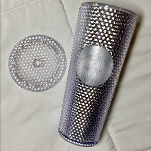 Silver Starbucks Studded cup